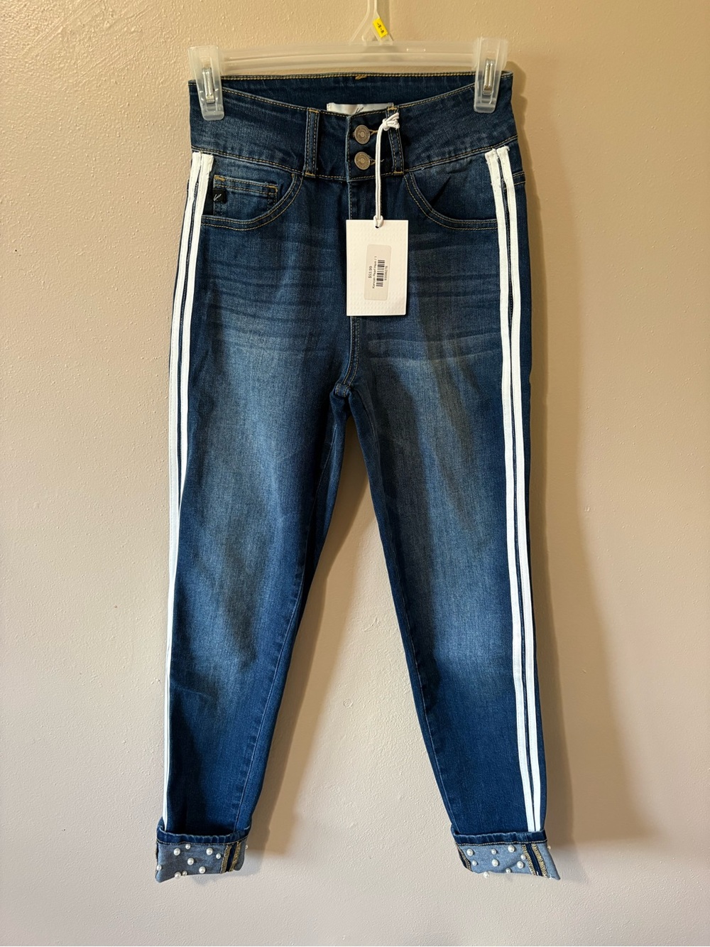 KanCan Monique Mid Rise Cropped Skinny Womens size 1/24 NWT!!!